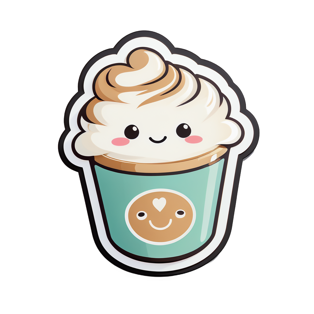 Latte mignon sticker