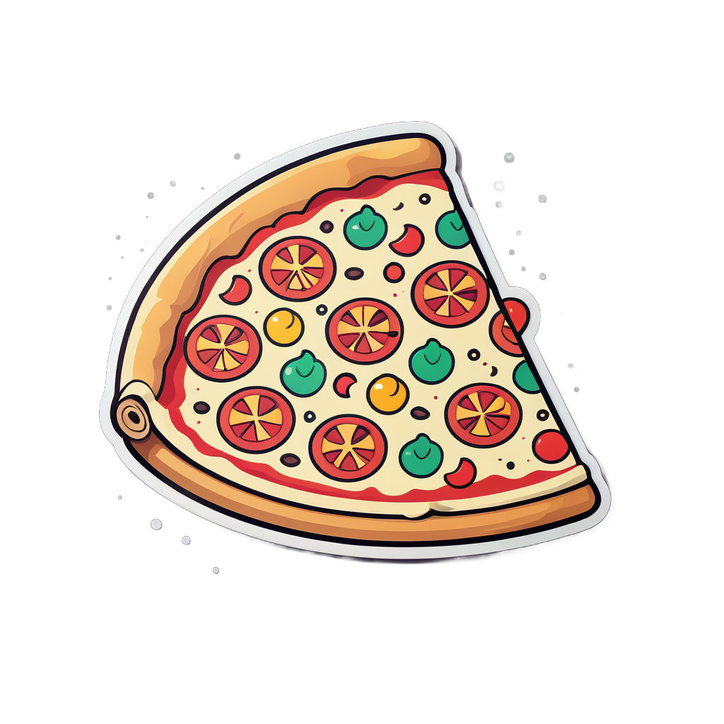 Délicieuse Pizza sticker