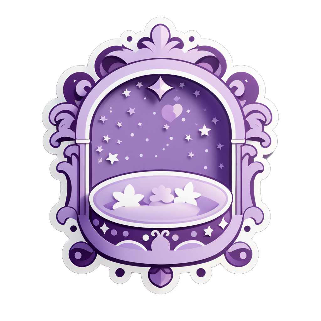 Lavish Lilac Lullaby sticker