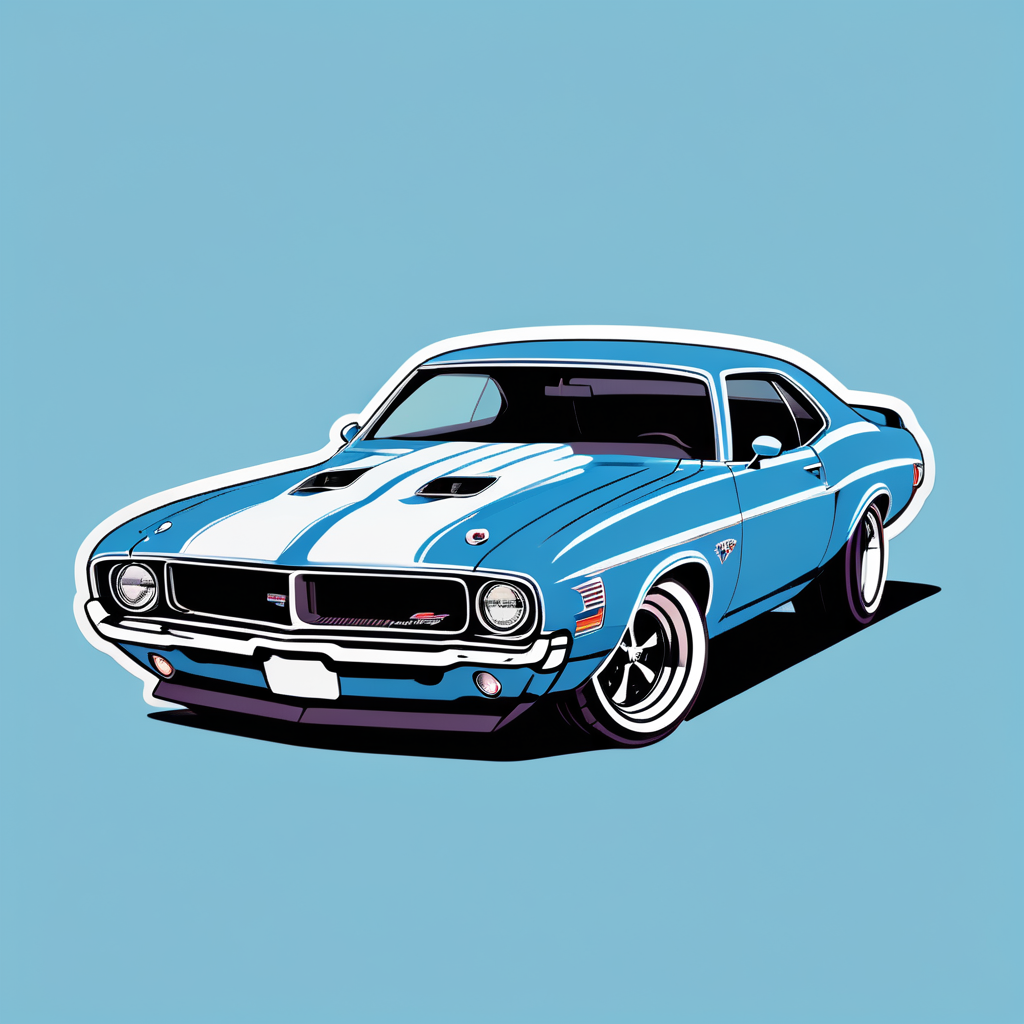 American Muscle sticker