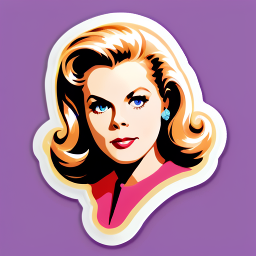 elizabeth montgomery sticker sticker