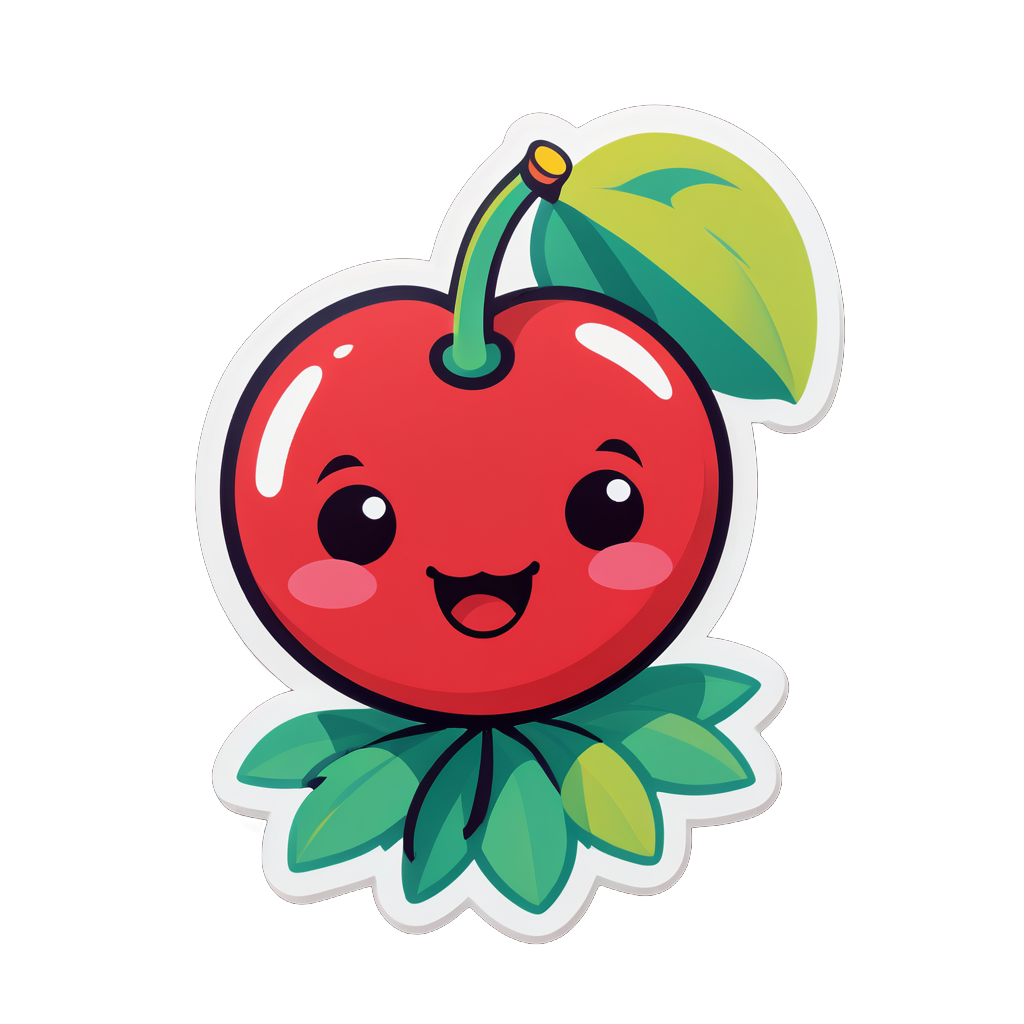 cute Cherry sticker