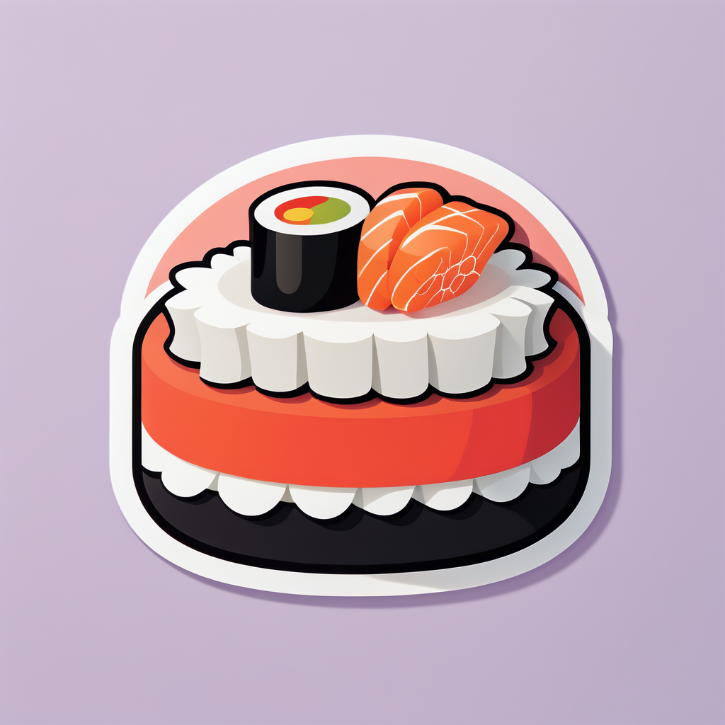 Delicioso Sushi sticker