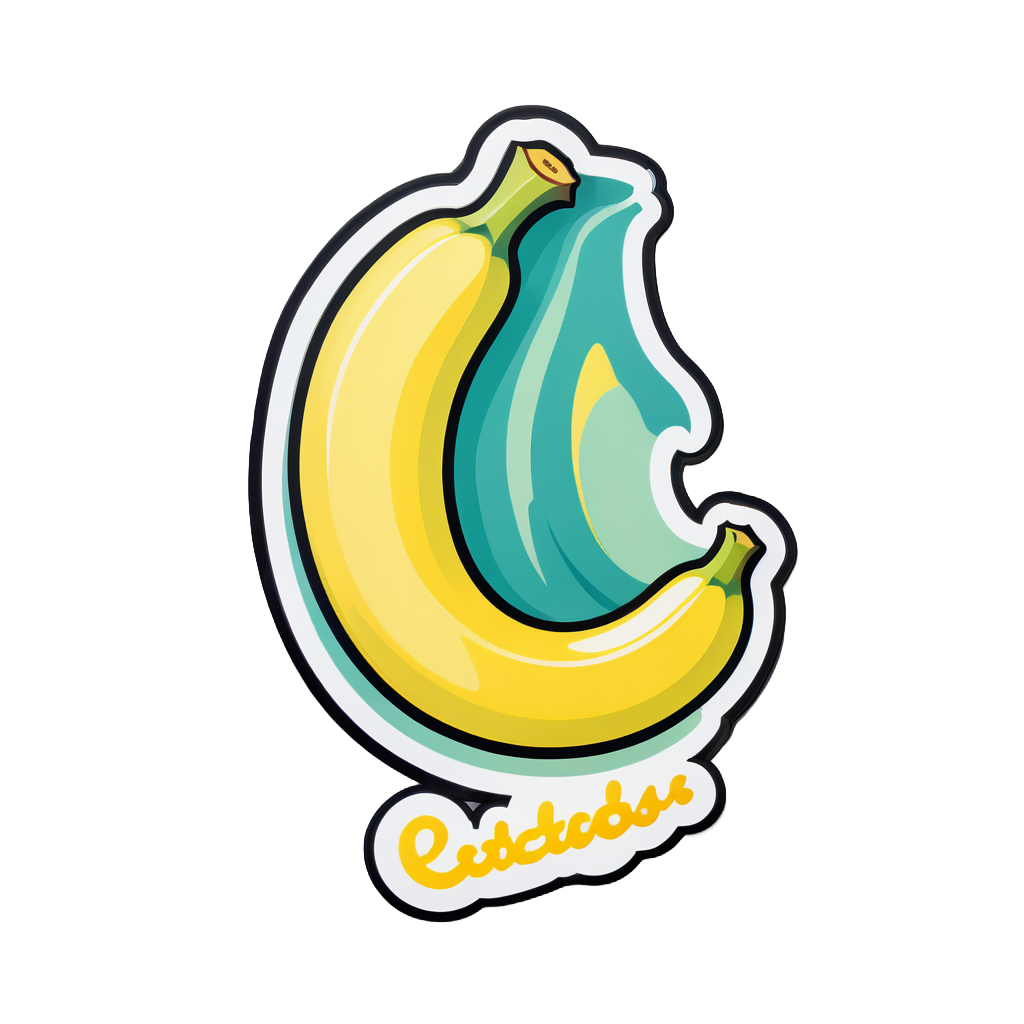 Banana Deliciosa sticker