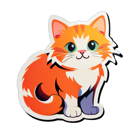 cat
 sticker