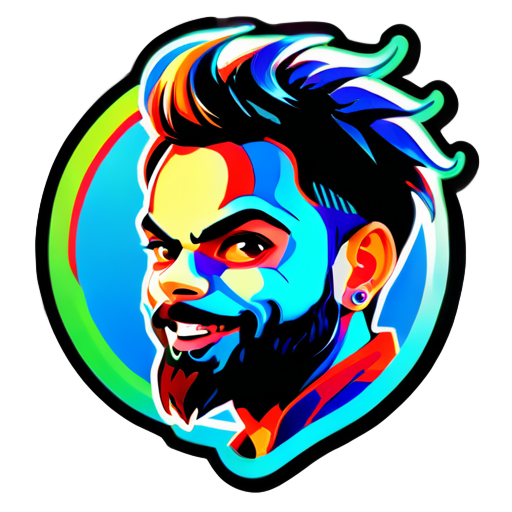 virat kholi sticker