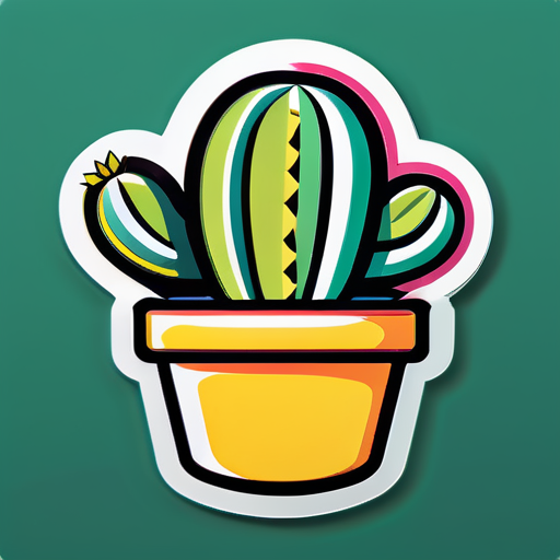 cactus sticker