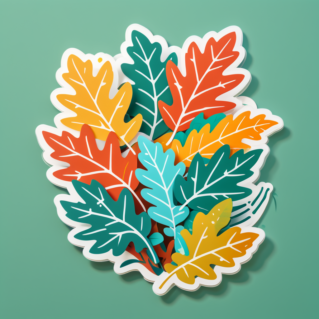 Rustling Leaves sticker