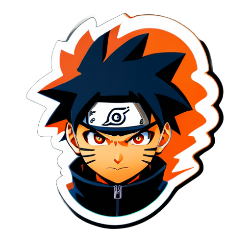 generar una pegatina de Naruto sticker