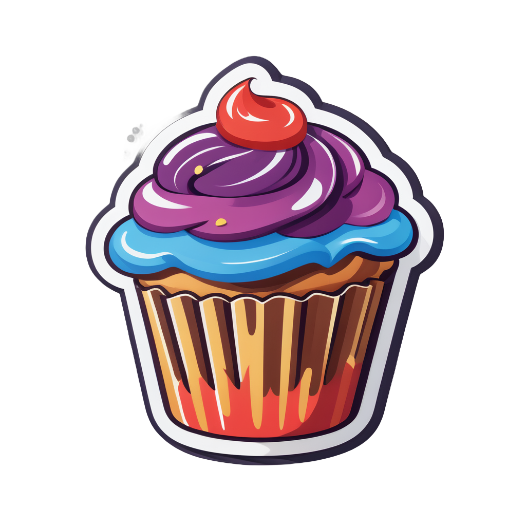 Délicieux Muffin sticker