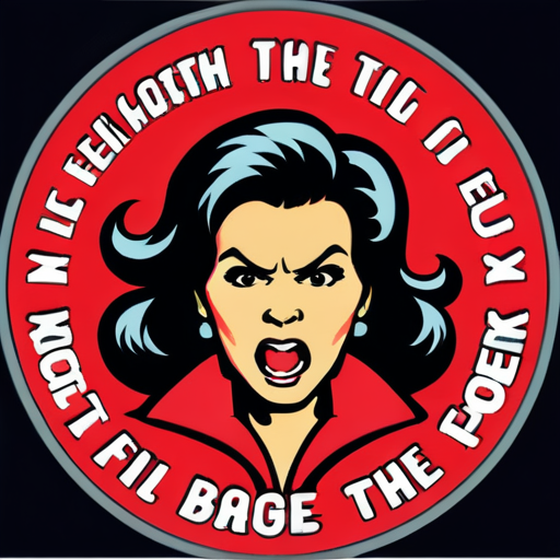 women going though menopause with the saying hot flashes more like a highway to hell at this point sticker