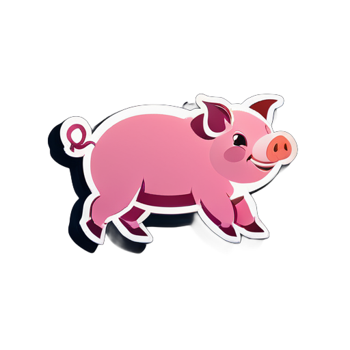 pig sticker