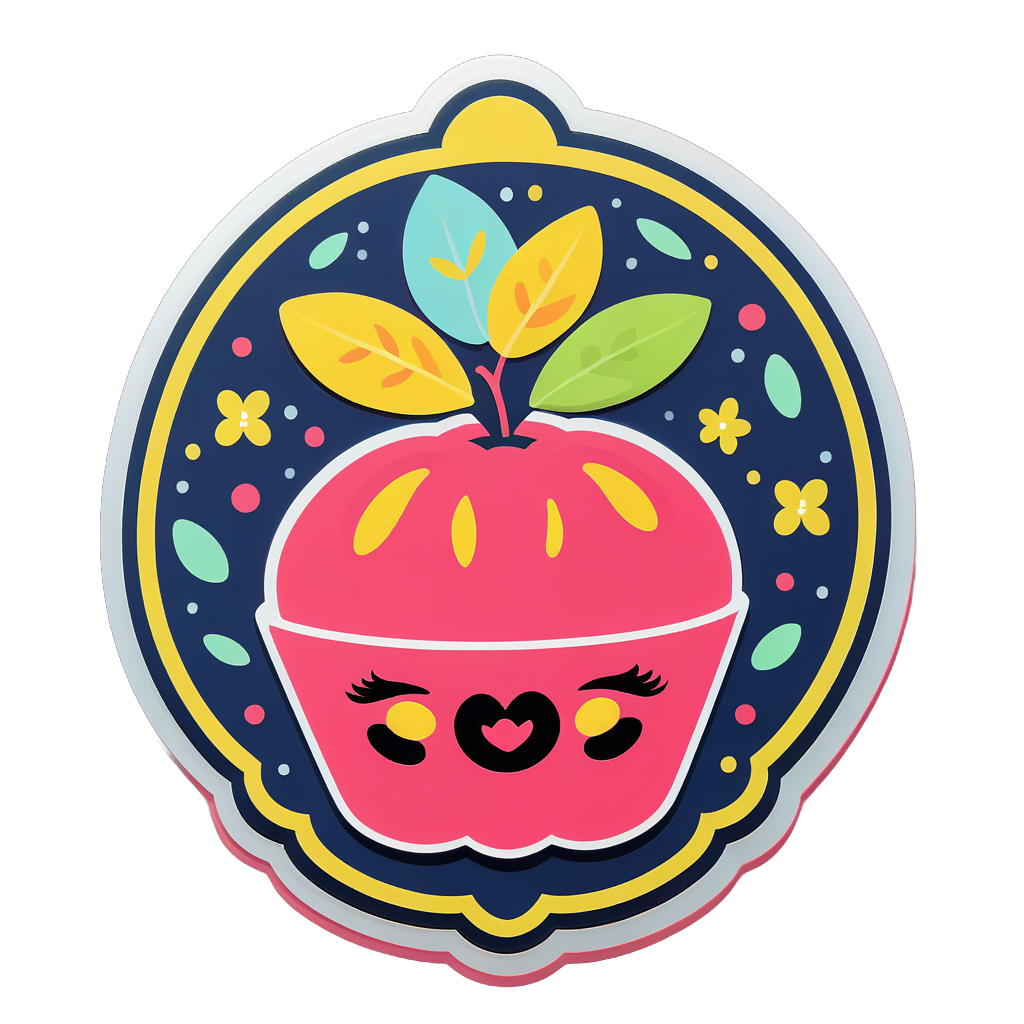 Quirky Quince sticker