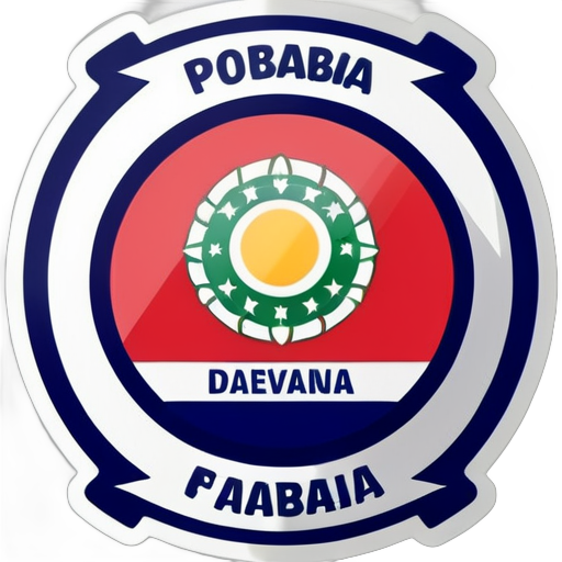 adesivo com o nome "boaventura" personalizado com a bandeira do parana nas ultimas letras sticker