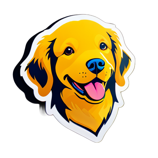 Golden Retriever sticker