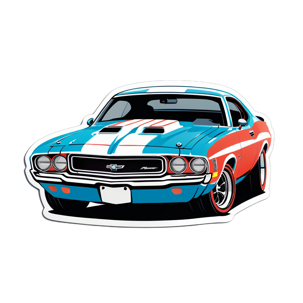 American Muscle sticker