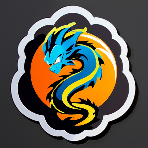 dragon ball sticker