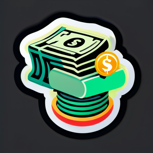 Money sticker