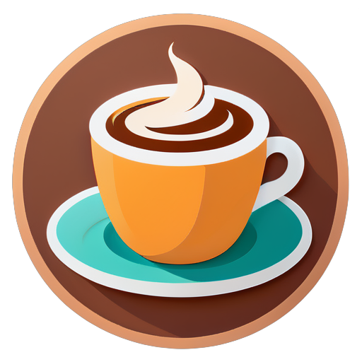 Cappuccino sticker