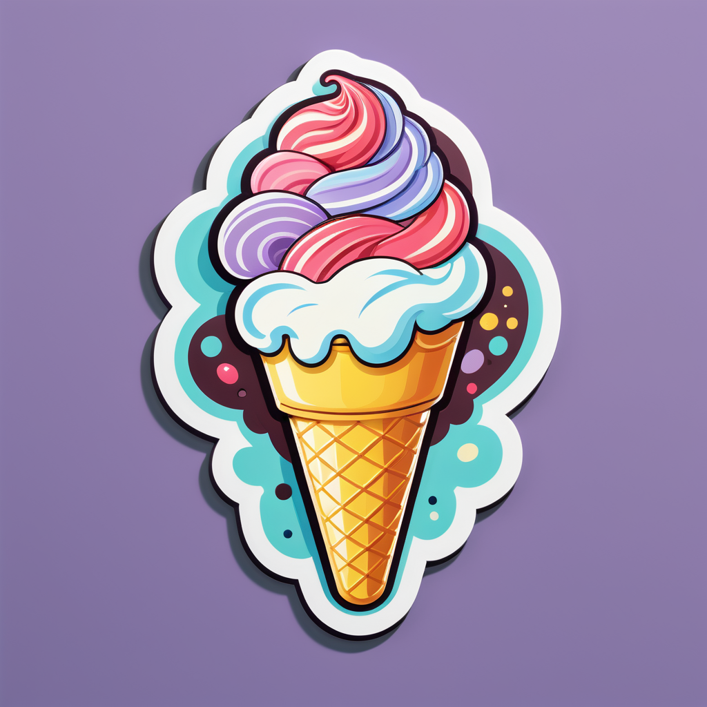 Delicious Gelato sticker