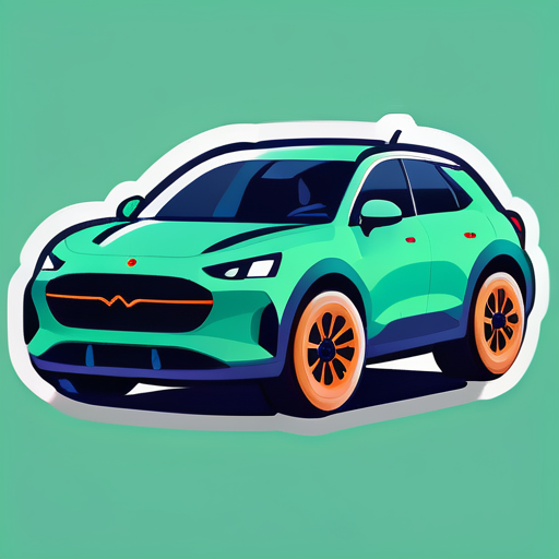 crm for automotive in car industry project create sticker