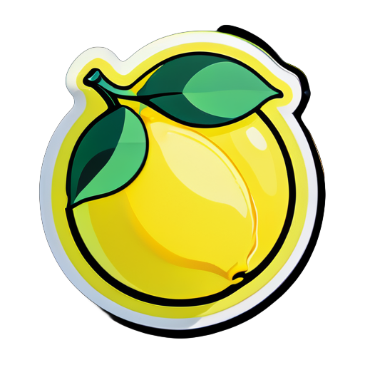 lemon sticker