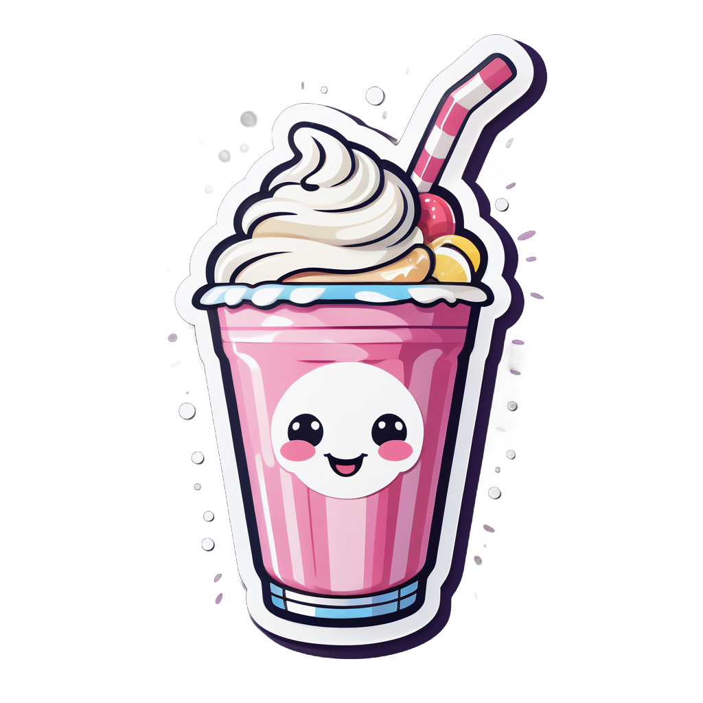 Milkshake Fresco sticker