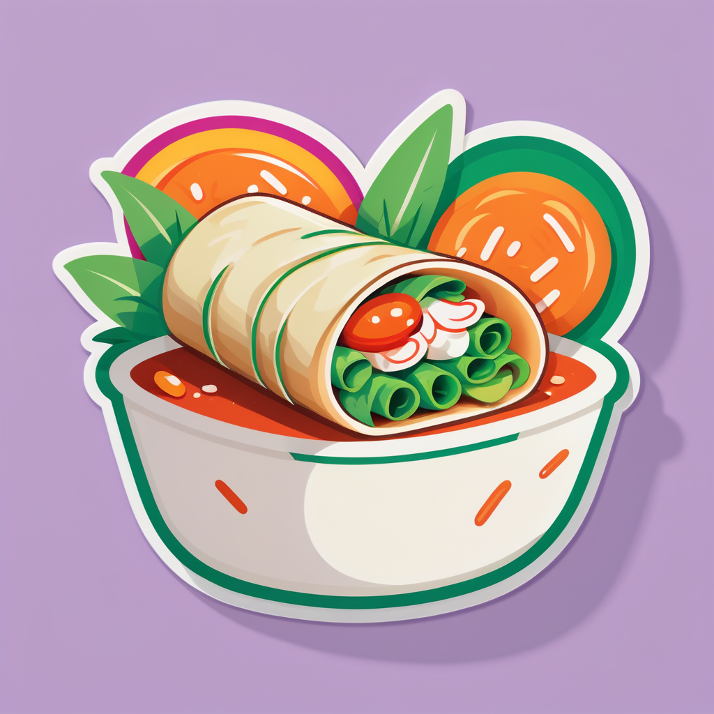 Spring Roll ngon miệng sticker