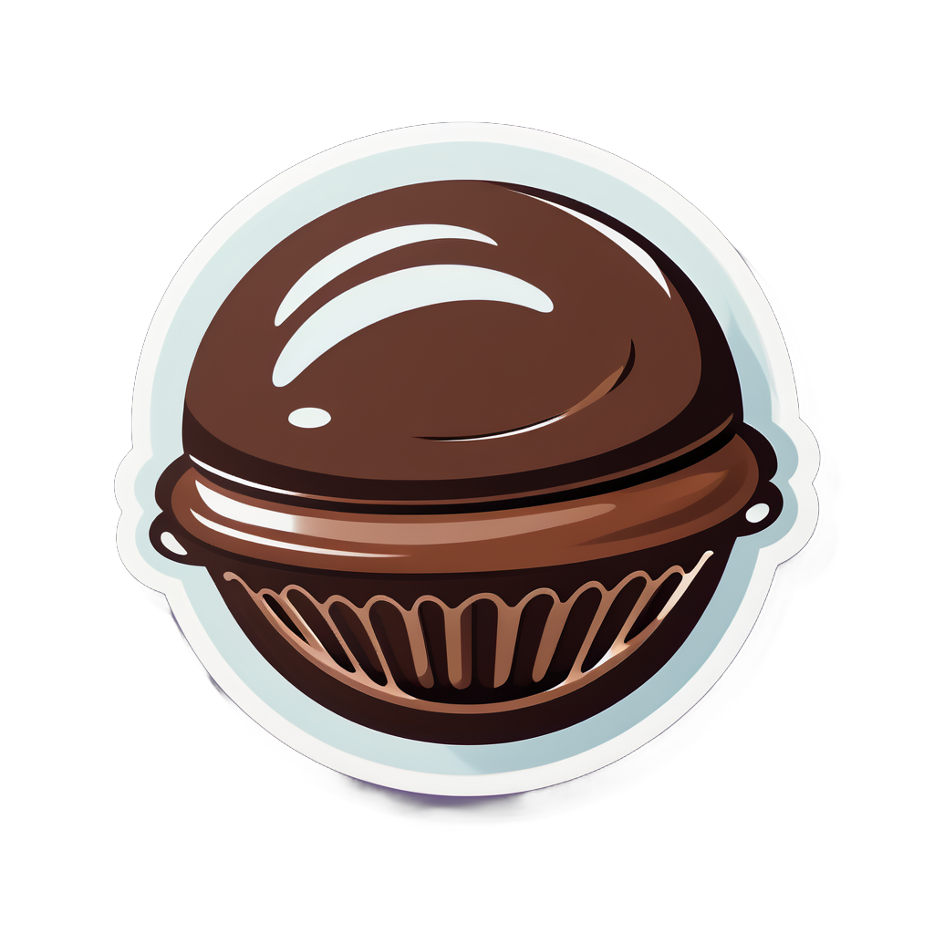 Chocolate Fresco sticker