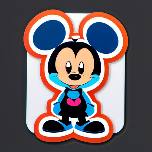 Disney Cartoon sticker