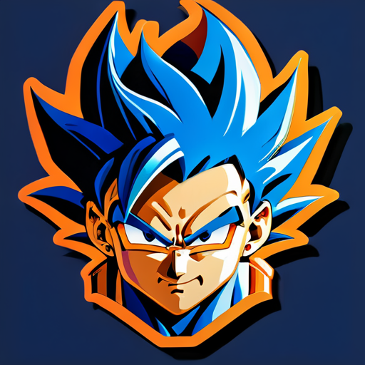 sticker Vegito sticker