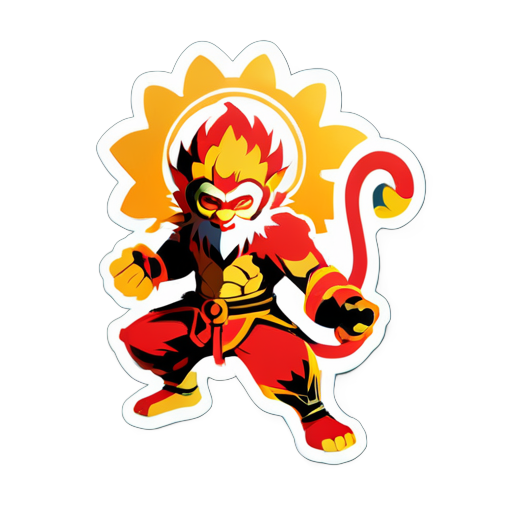 Sun Wukong sticker