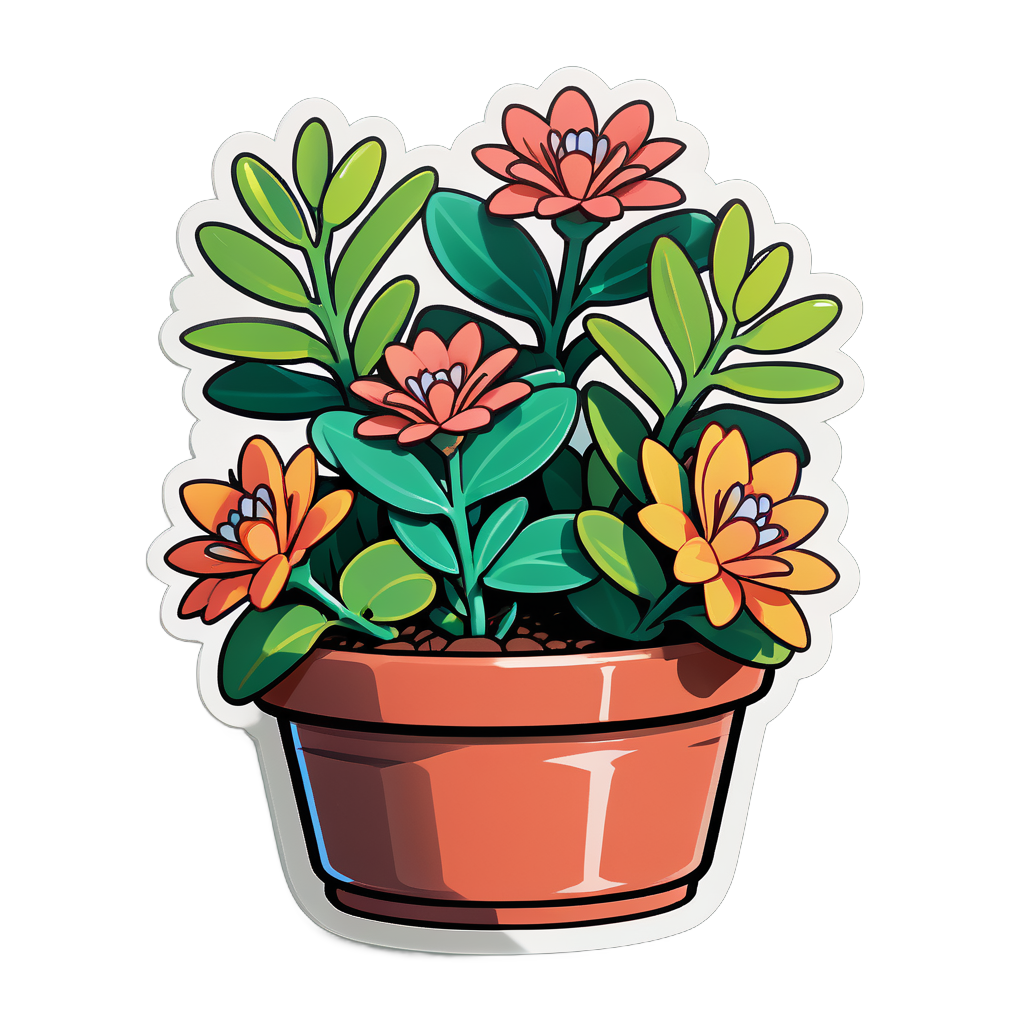 Kindly Kalanchoe Kindred sticker