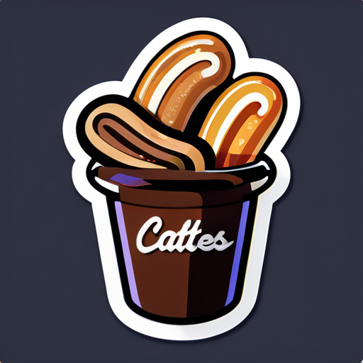 churros sticker