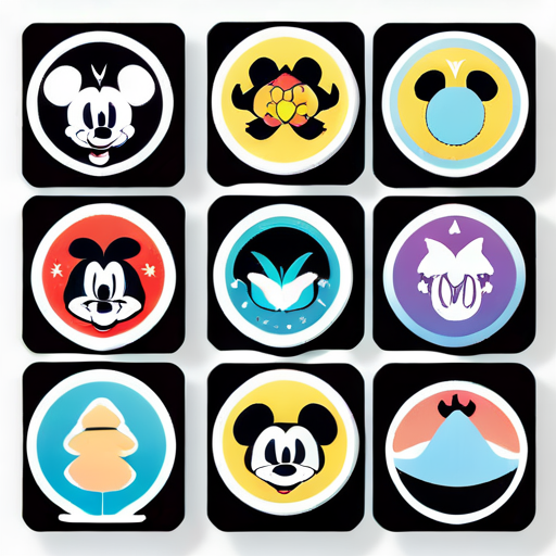 disney sticker sticker