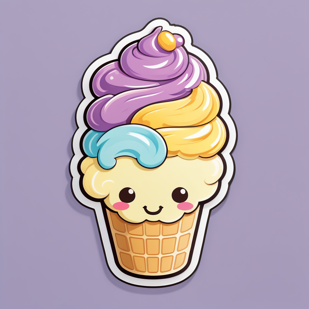 cute Gelato sticker