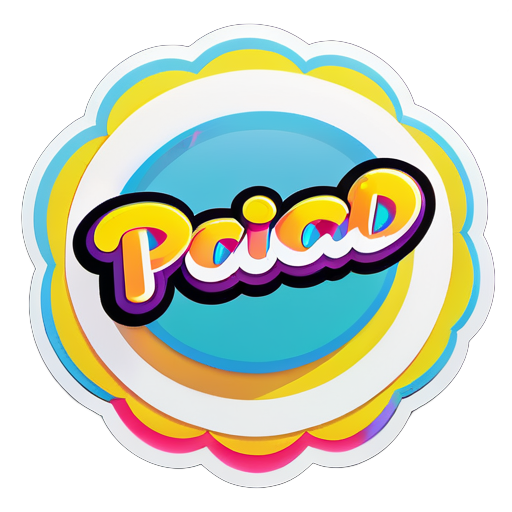 criar um adesivo nome priya sticker