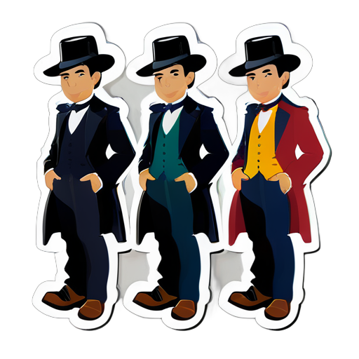 el filibusterismo 3 nhân vật chính sticker