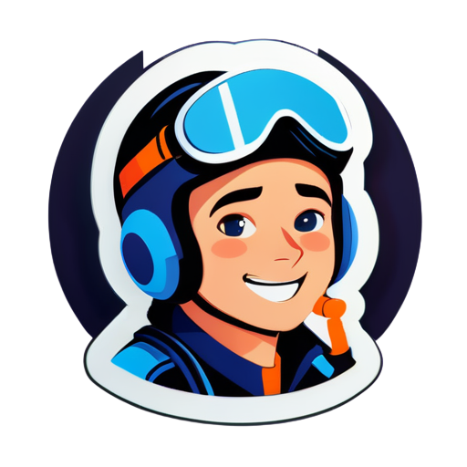 Pilot sticker