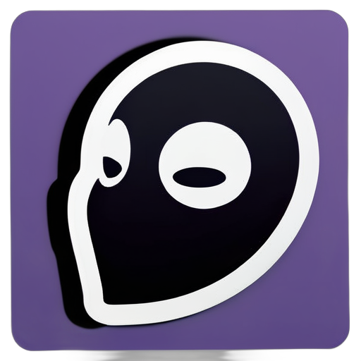 no face head  sticker