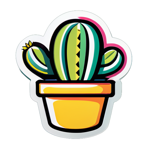 cactus sticker