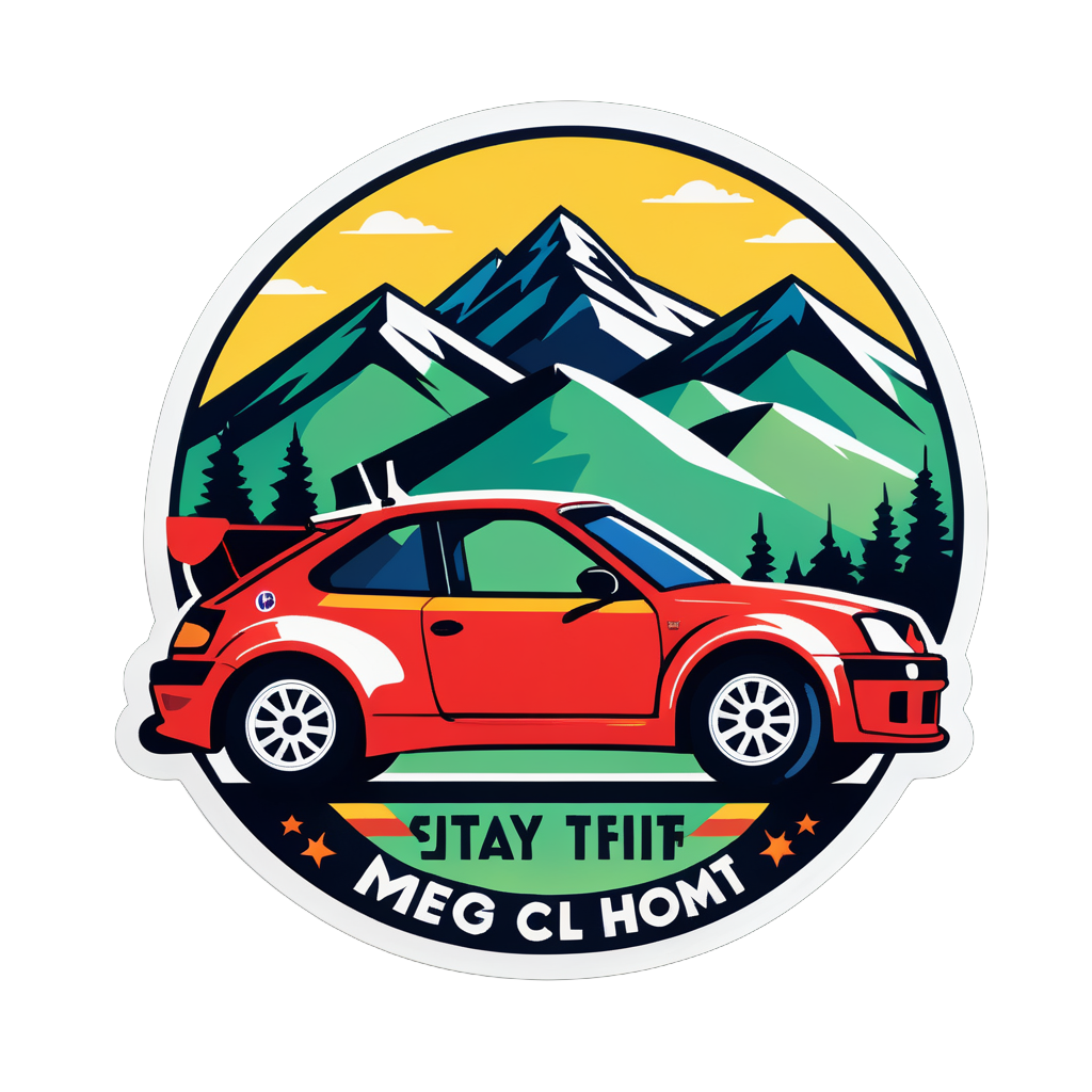 Pikes Peak Hill Climb sticker