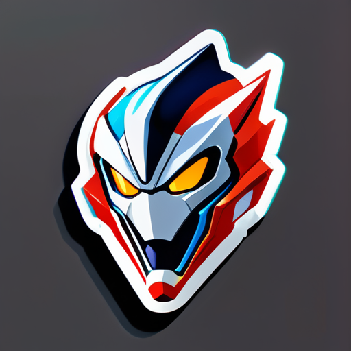 Ultraman Tiga sticker