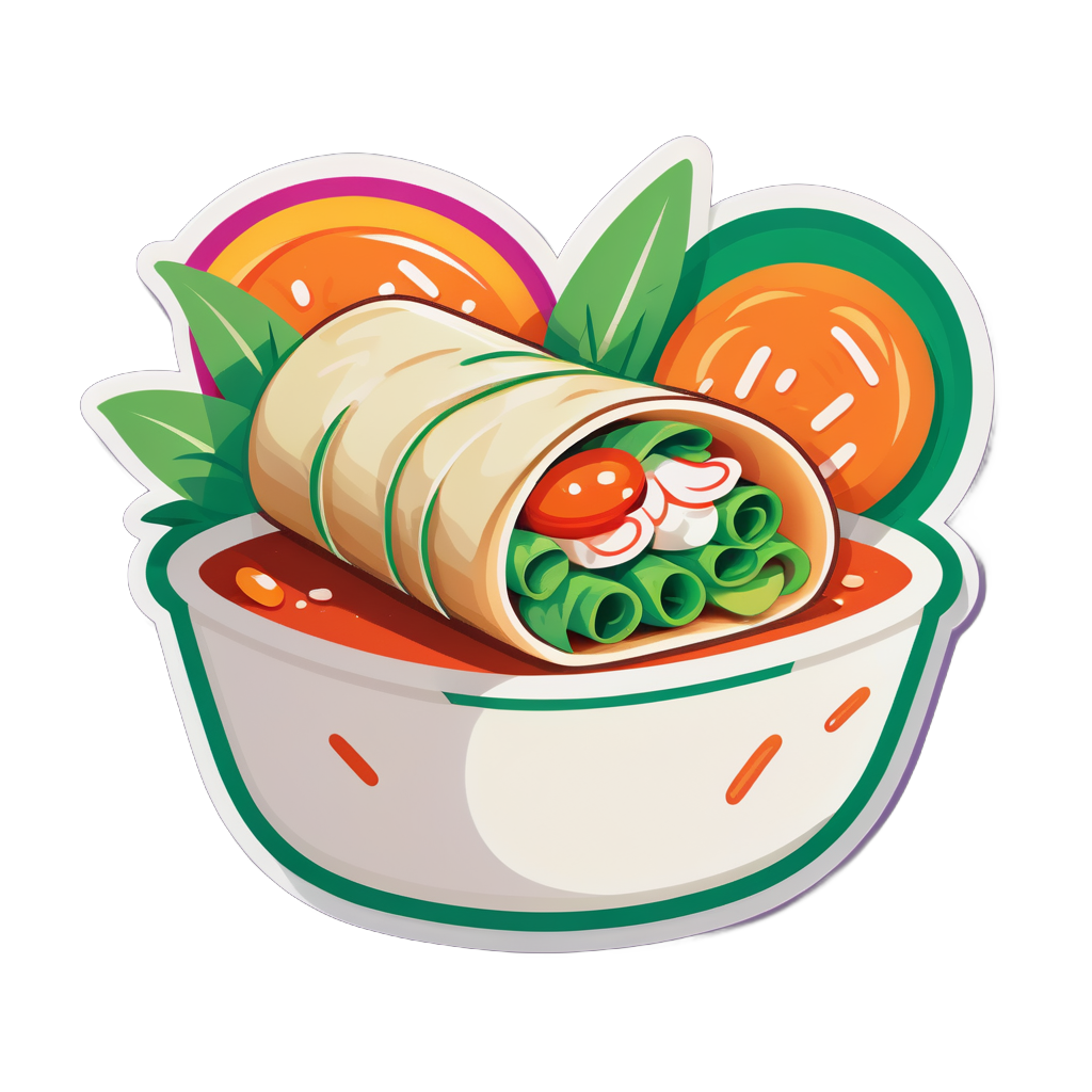 Spring Roll ngon miệng sticker