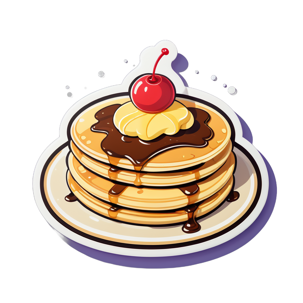 Pancake frais sticker