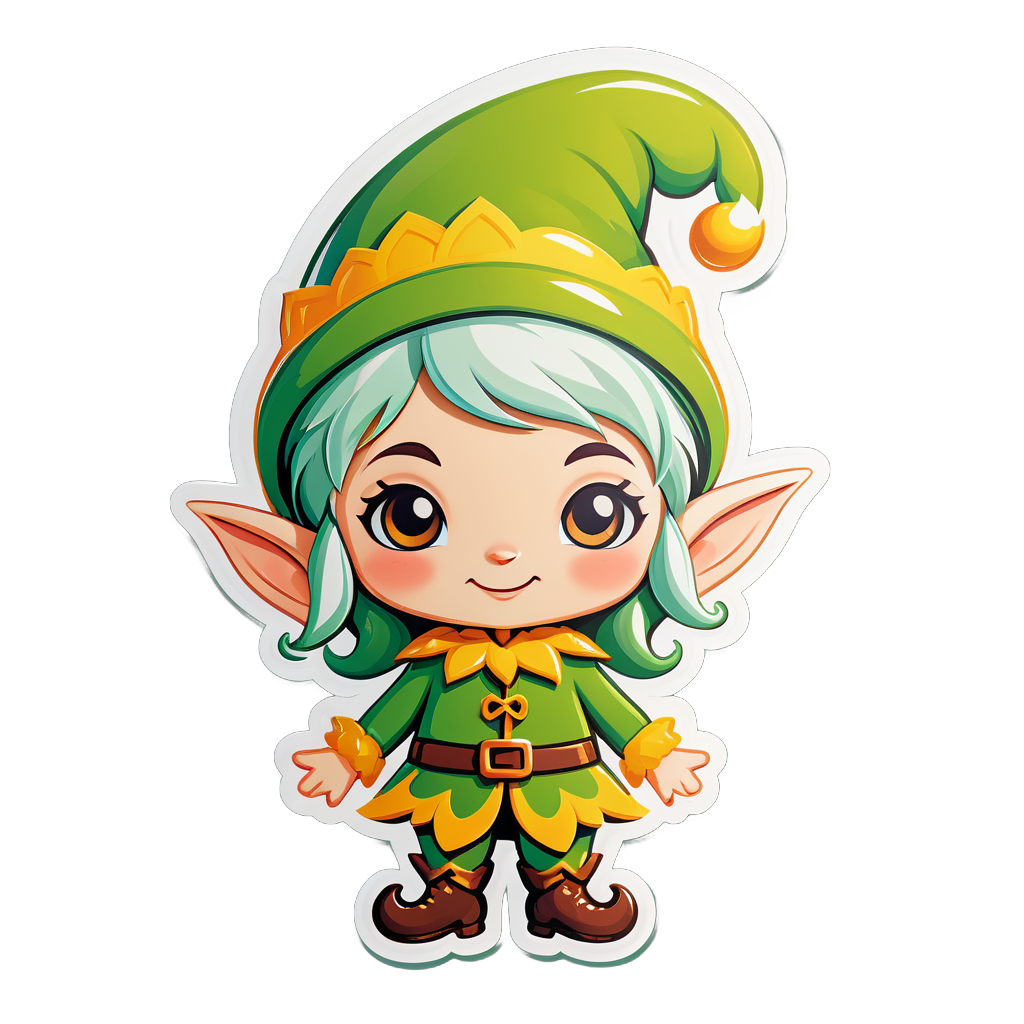 Verlockender Elf sticker