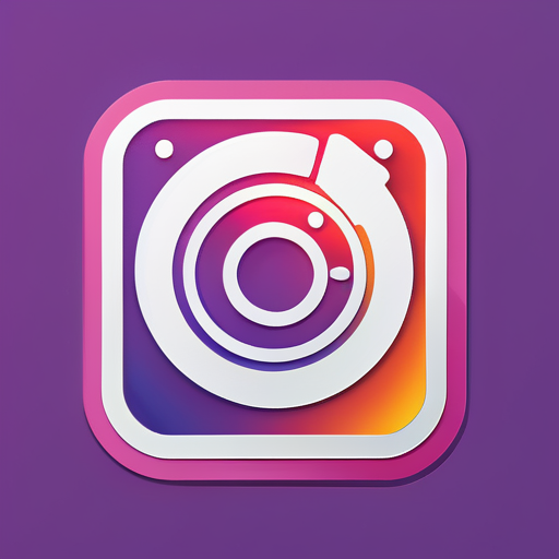 Erstelle ein Logo für Instagram mit dem Namen 'raptile' sticker