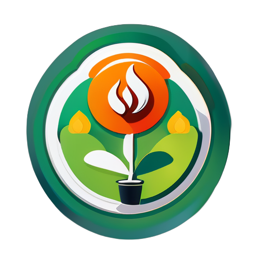 create a sticker for java springboot with icons of java, spring and boots sticker