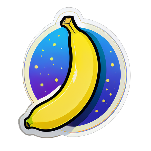 Banana sticker