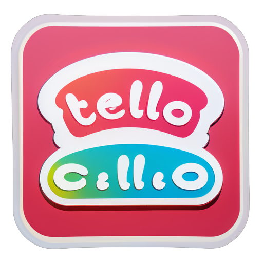 hello sticker